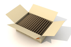 Glittering Crackling crossette fan, Art.-Nr. CB20-041-20