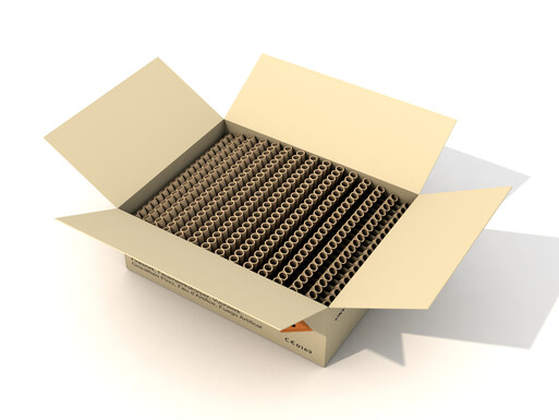 Glittering Crackling crossette fan-A-Nr-CB20-041-20