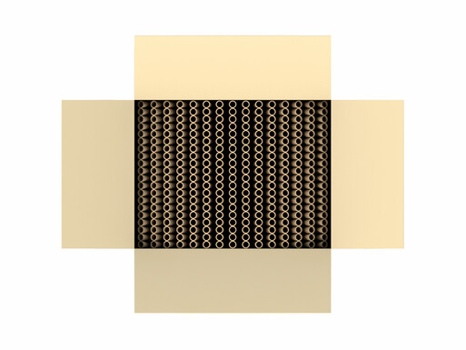 Glittering Crackling crossette fan-A-Nr-CB20-041-20