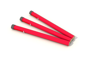 Red flashing tail - 45mm, Art.-Nr. RL25-012-45 Red flashing tail - 45mm, Art.-Nr. RL25-012-45