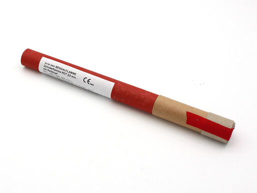 Bengalische Zylinderflammen Rot-A-Nr-V00-01
