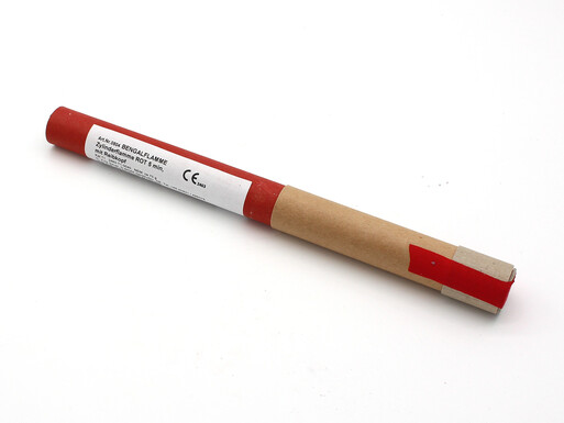 Bengalische Zylinderflammen Rot-A-Nr-V00-02