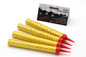 Mega Silver Stars - Fontäne, Art.-Nr. P60-01-12